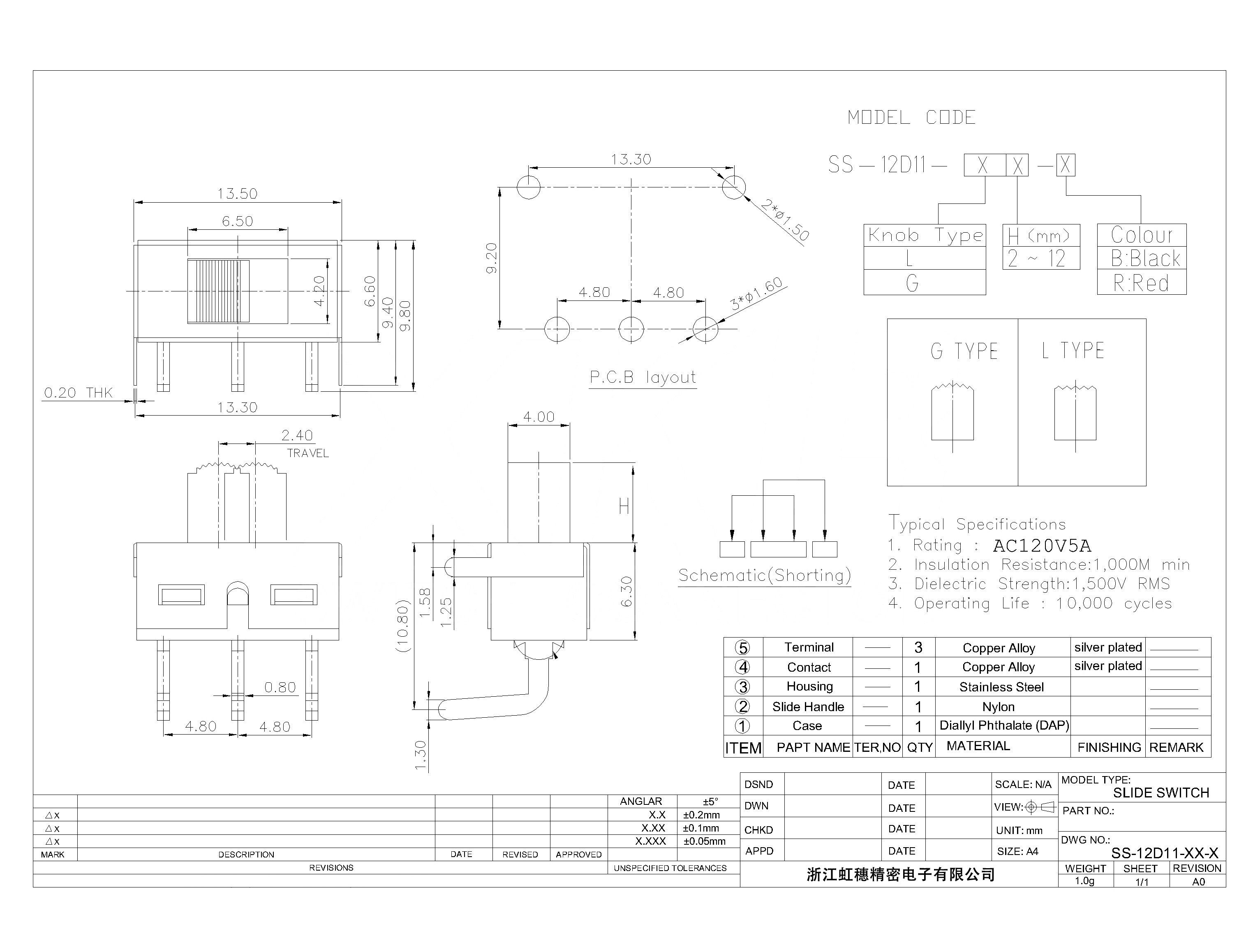 SS-12D11-XX-X