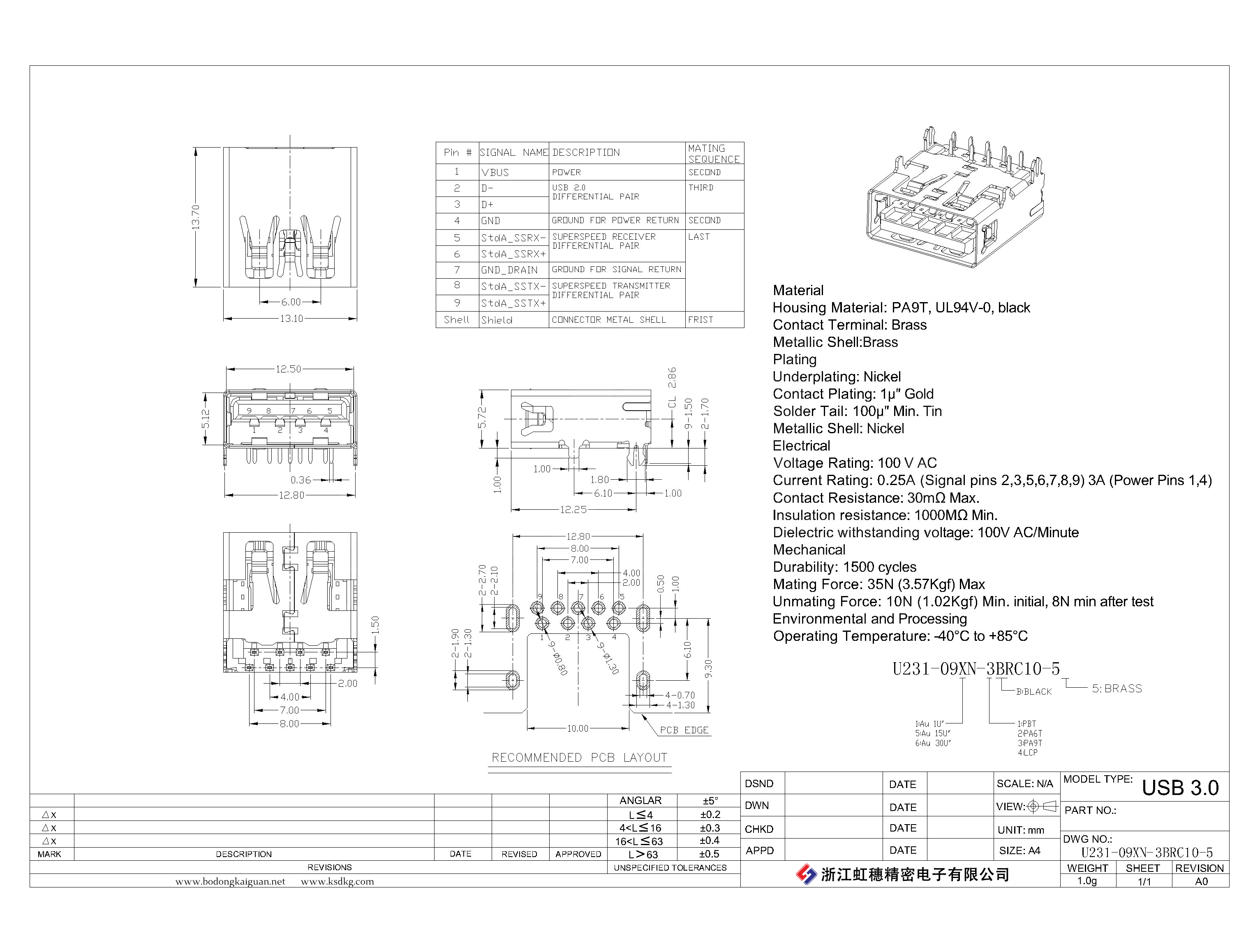 U231-09XN-3BRC10-5